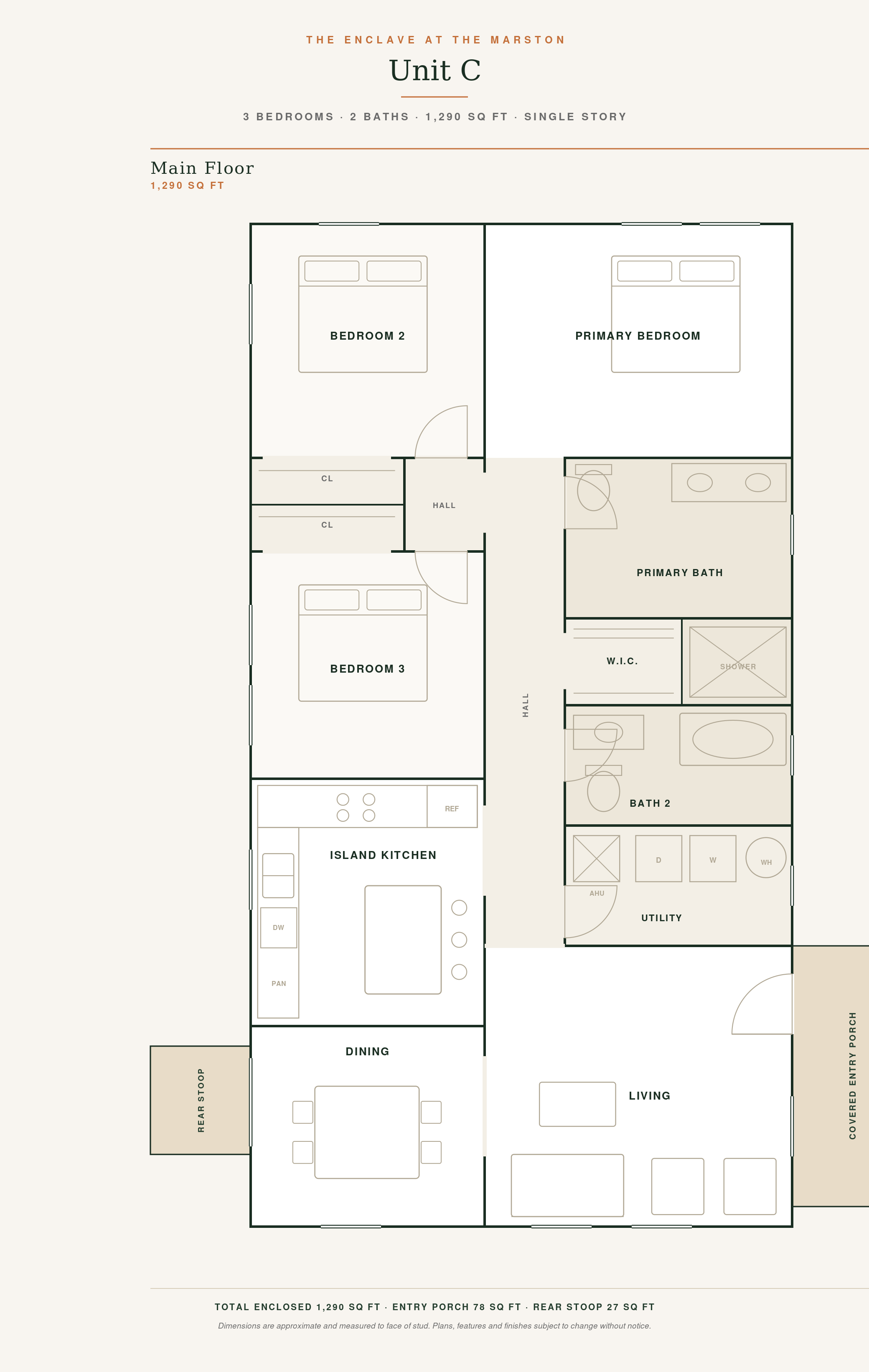 The Willow floor plan
